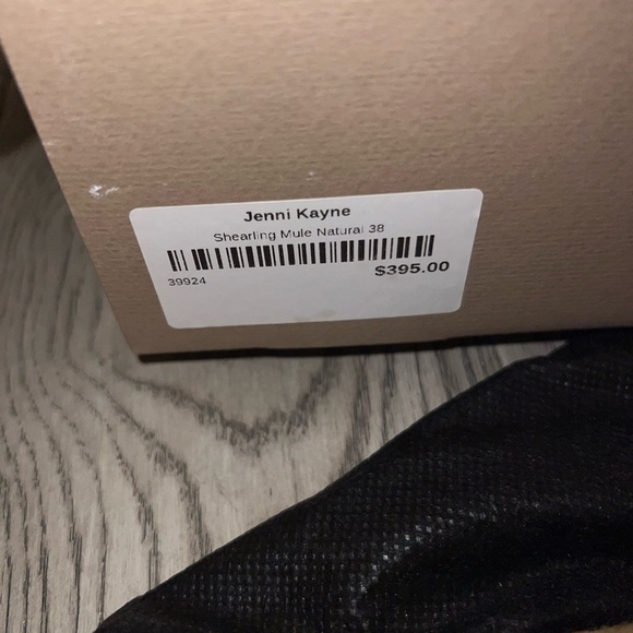 Jenni Kayne Shearling mules NWT size 8 - Picture 3 of 3